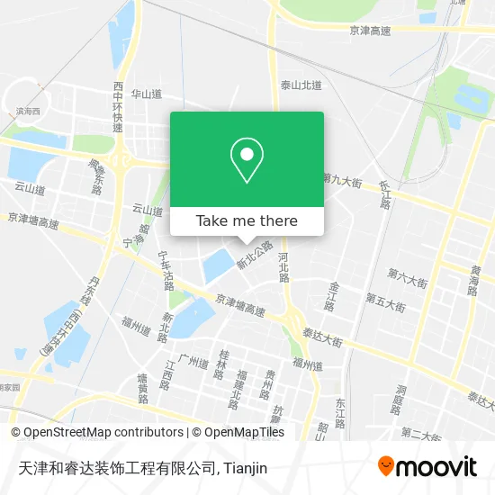 天津和睿达装饰工程有限公司 map