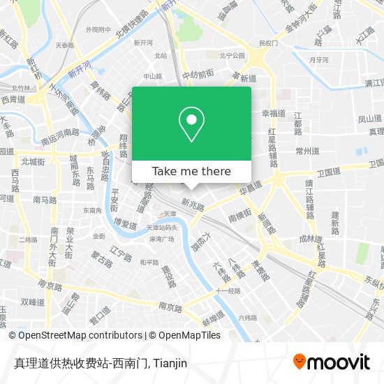 真理道供热收费站-西南门 map