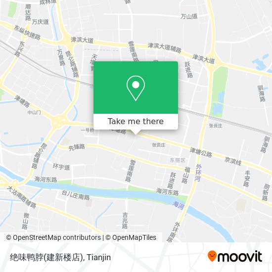 绝味鸭脖(建新楼店) map