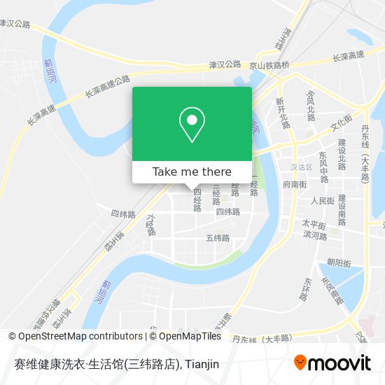赛维健康洗衣·生活馆(三纬路店) map