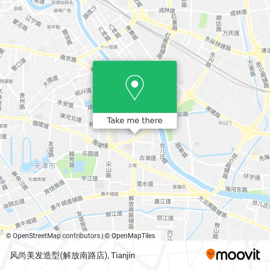 风尚美发造型(解放南路店) map