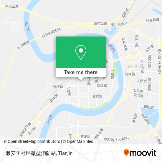 雅安里社区微型消防站 map