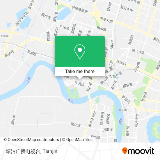 塘沽广播电视台 map