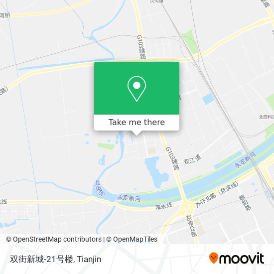 双街新城-21号楼 map