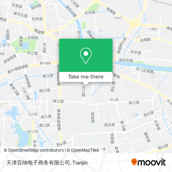天津百纳电子商务有限公司 map