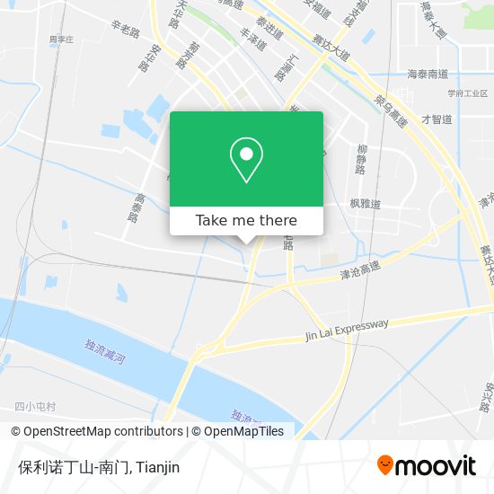 保利诺丁山-南门 map