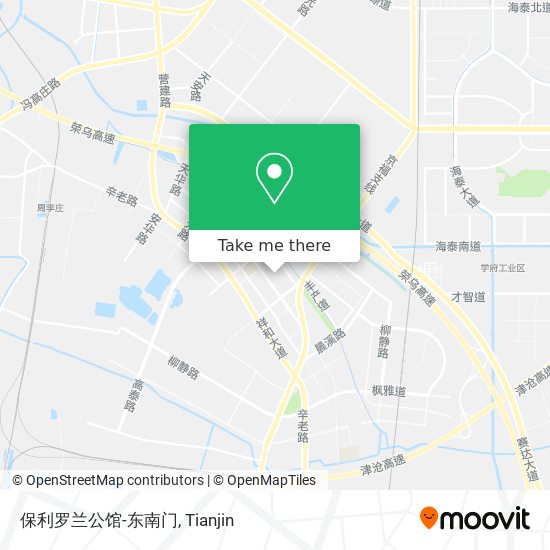 保利罗兰公馆-东南门 map