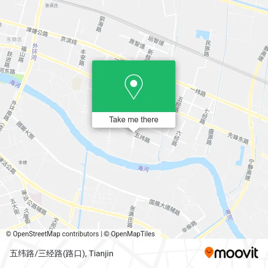 五纬路/三经路(路口) map
