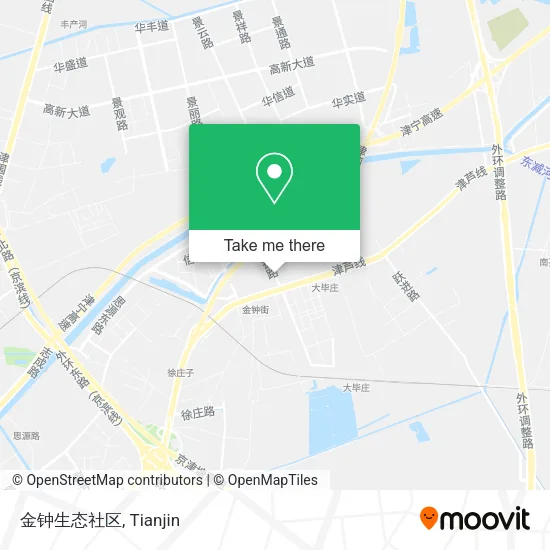金钟生态社区 map