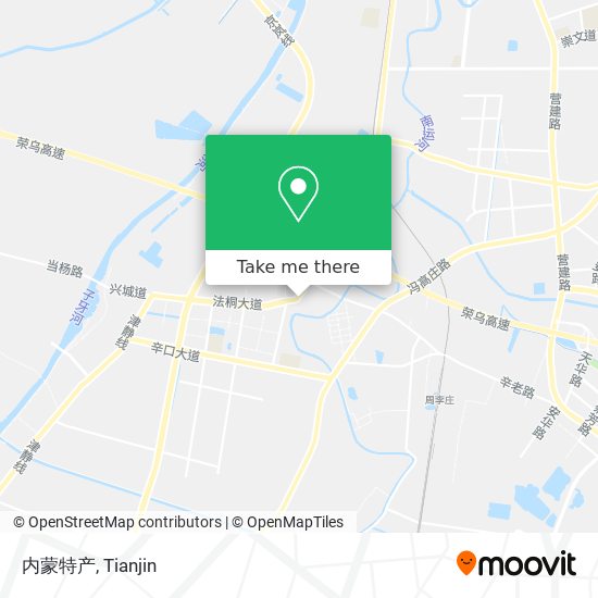内蒙特产 map