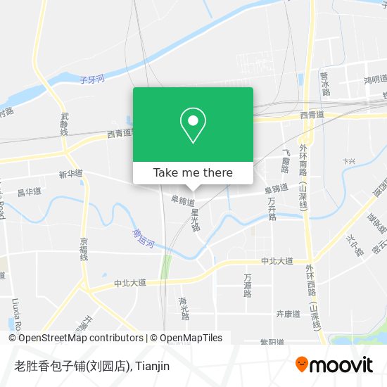 老胜香包子铺(刘园店) map