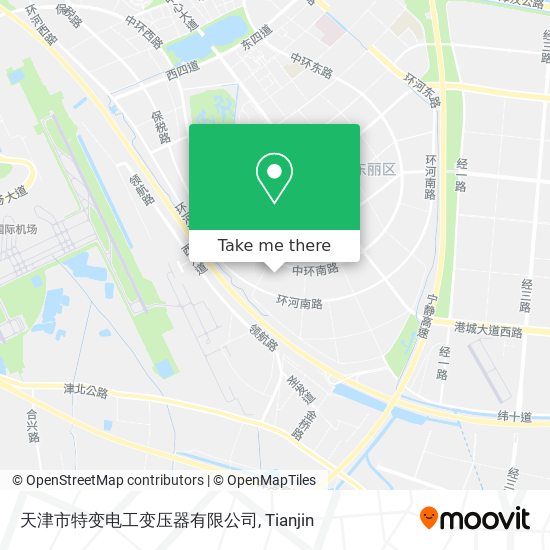 天津市特变电工变压器有限公司 map