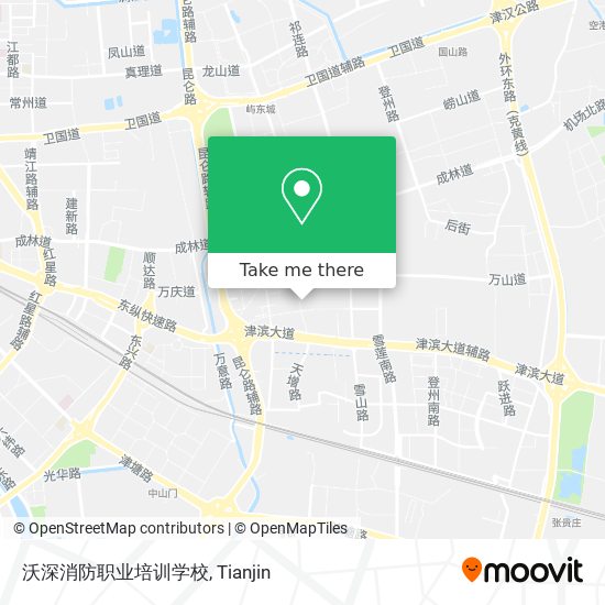 沃深消防职业培训学校 map