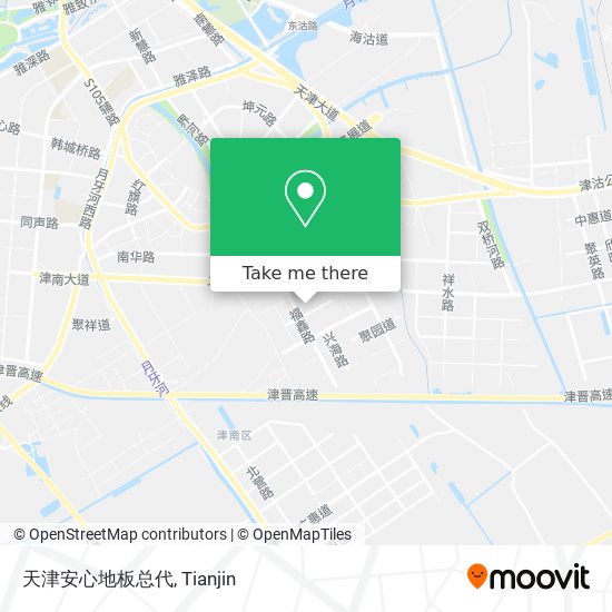 天津安心地板总代 map