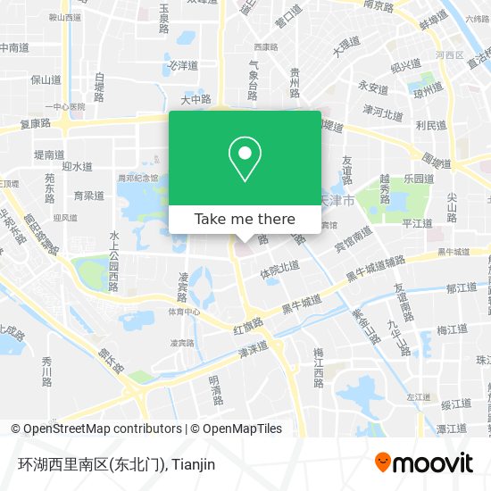 环湖西里南区(东北门) map