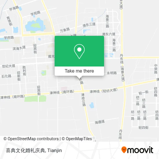 喜典文化婚礼庆典 map