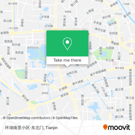 环湖南里小区-东北门 map