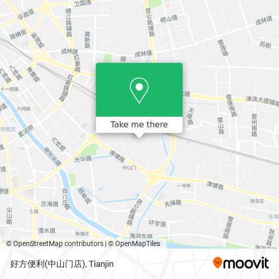 好方便利(中山门店) map