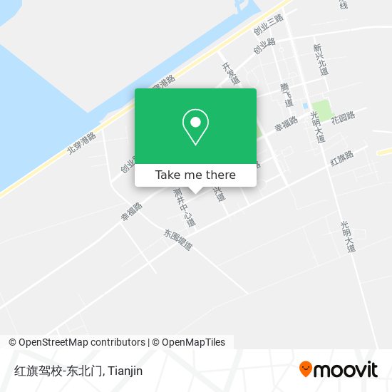 红旗驾校-东北门 map