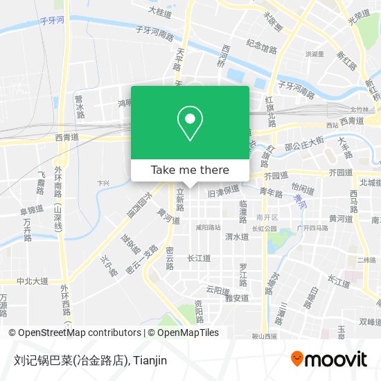 刘记锅巴菜(冶金路店) map