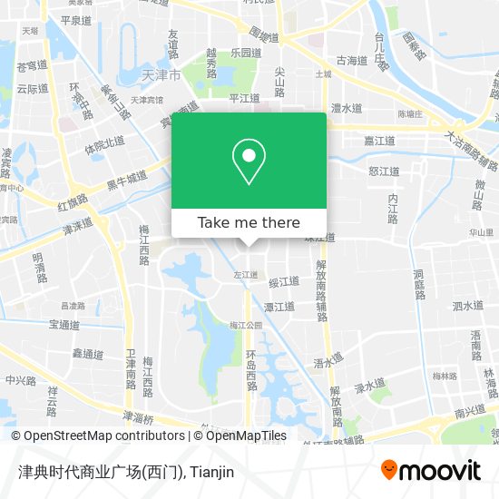 津典时代商业广场(西门) map