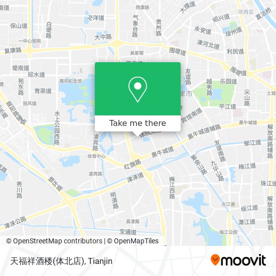 天福祥酒楼(体北店) map
