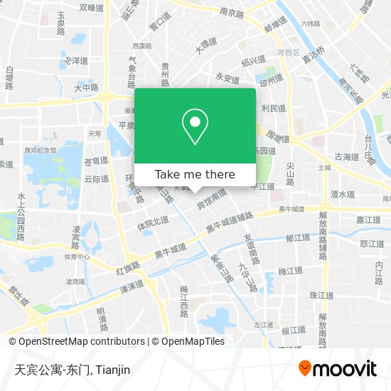 天宾公寓-东门 map
