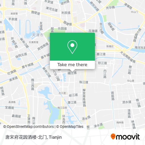 唐宋府花园酒楼-北门 map
