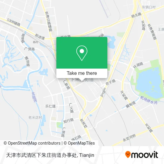 天津市武清区下朱庄街道办事处 map