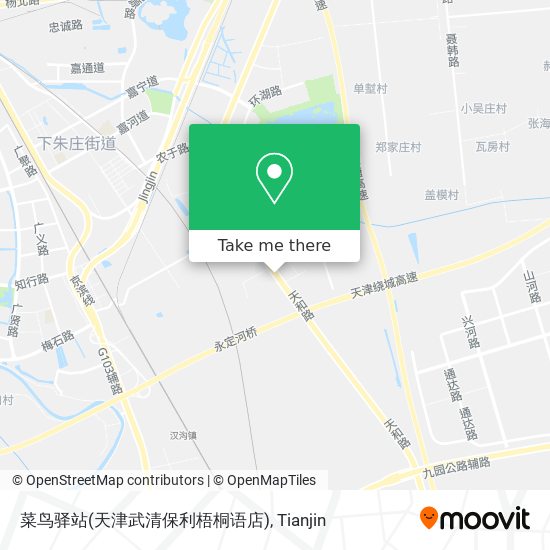 菜鸟驿站(天津武清保利梧桐语店) map