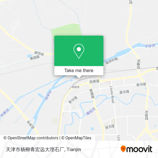 天津市杨柳青宏远大理石厂 map