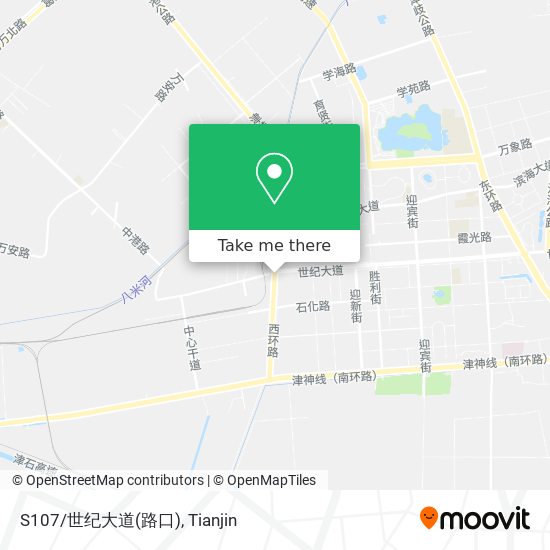 S107/世纪大道(路口) map