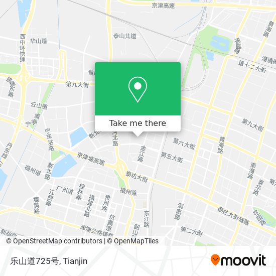 乐山道725号 map