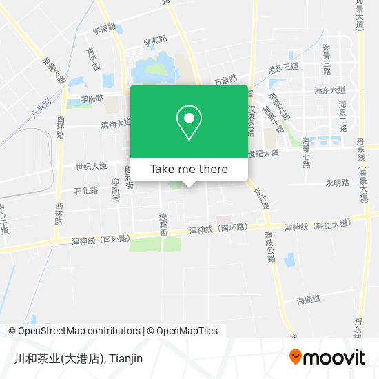 川和茶业(大港店) map