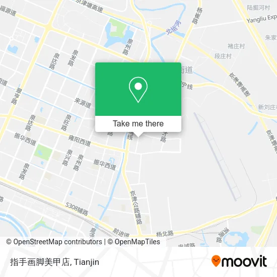 指手画脚美甲店 map