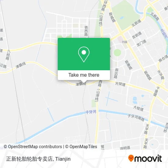 正新轮胎轮胎专卖店 map