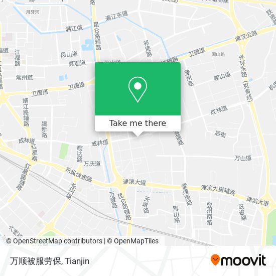 万顺被服劳保 map