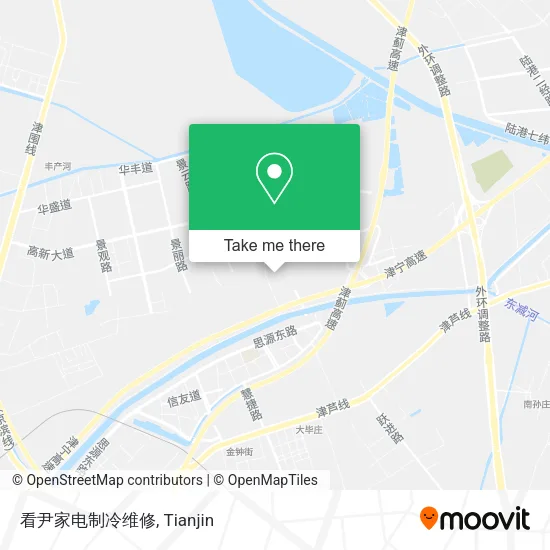 看尹家电制冷维修 map