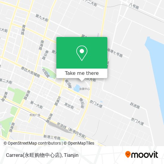 Carrera(永旺购物中心店) map