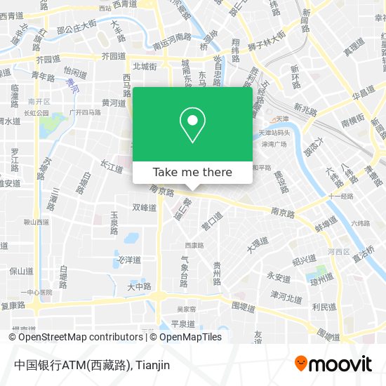 中国银行ATM(西藏路) map