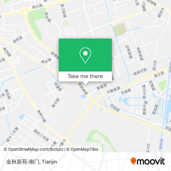 金秋新苑-南门 map