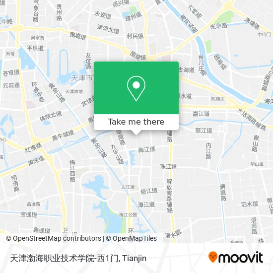 天津渤海职业技术学院-西1门 map