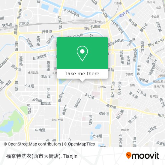福奈特洗衣(西市大街店) map
