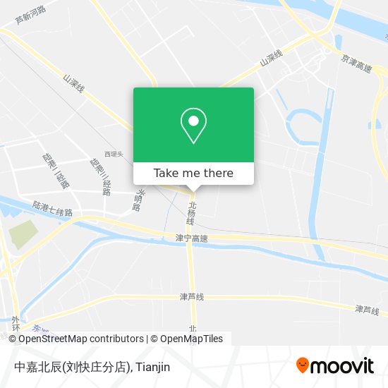 中嘉北辰(刘快庄分店) map
