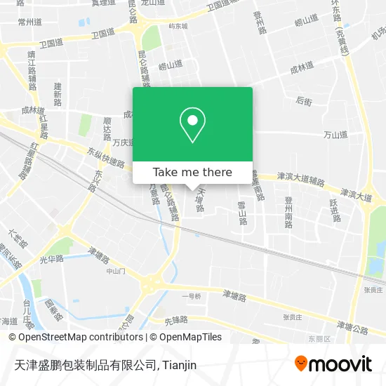 天津盛鹏包装制品有限公司 map