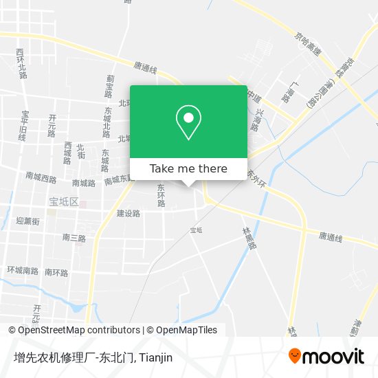 增先农机修理厂-东北门 map
