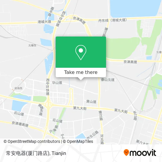 常安电器(厦门路店) map