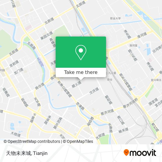 天物未来城 map