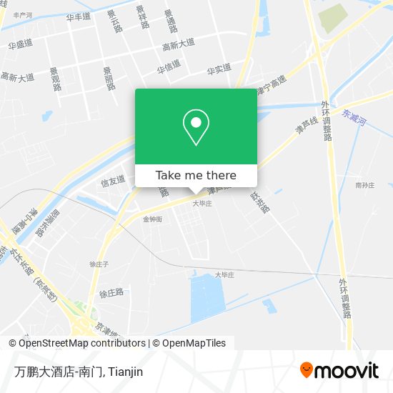 万鹏大酒店-南门 map