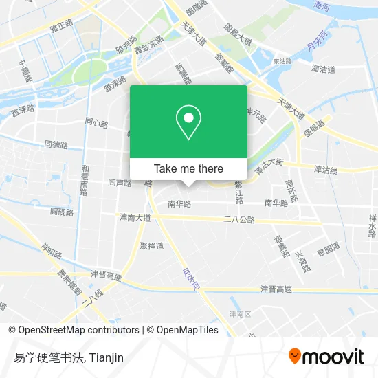 易学硬笔书法 map